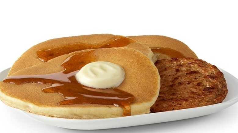 McDonald's hotcake breakfast