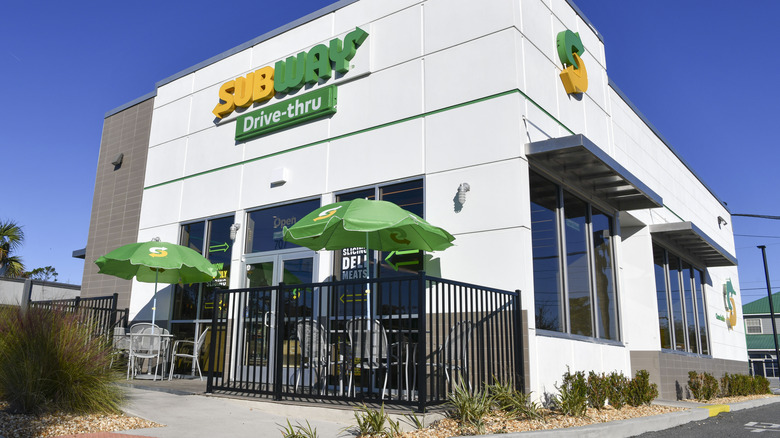 Subway storefront daytime