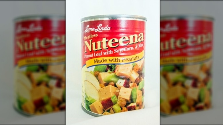can of nuteena against white background