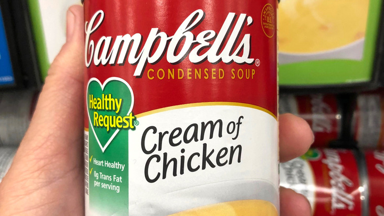 Can of cream of chicken soup