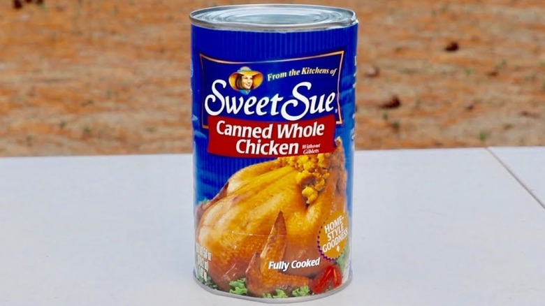 Sweet Sue canned whole chicken