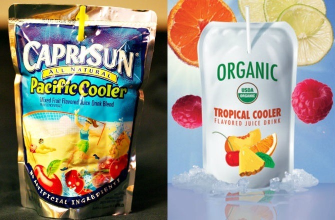 Capri Sun Sues Over Pouches