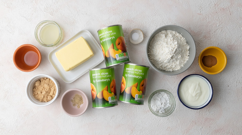 cardamom peach cobbler ingredients 