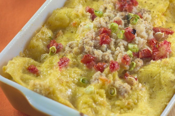 Mother's Day Brunch Egg and Crab Lasagna