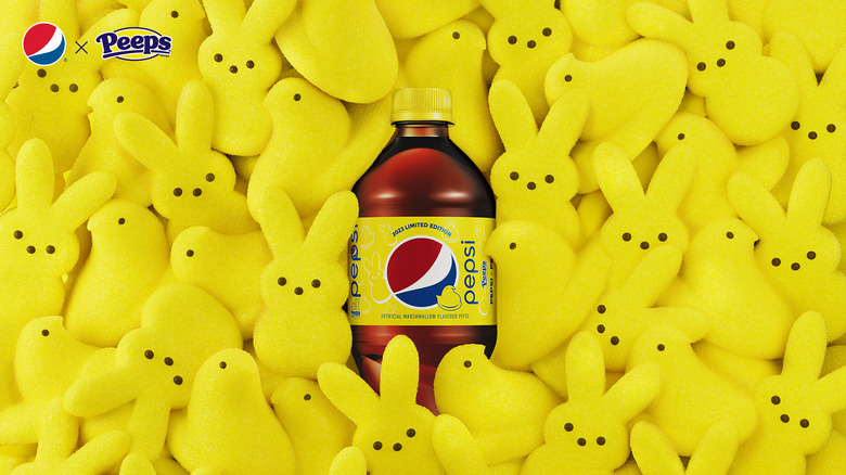 Pepsi x PEEPs soda