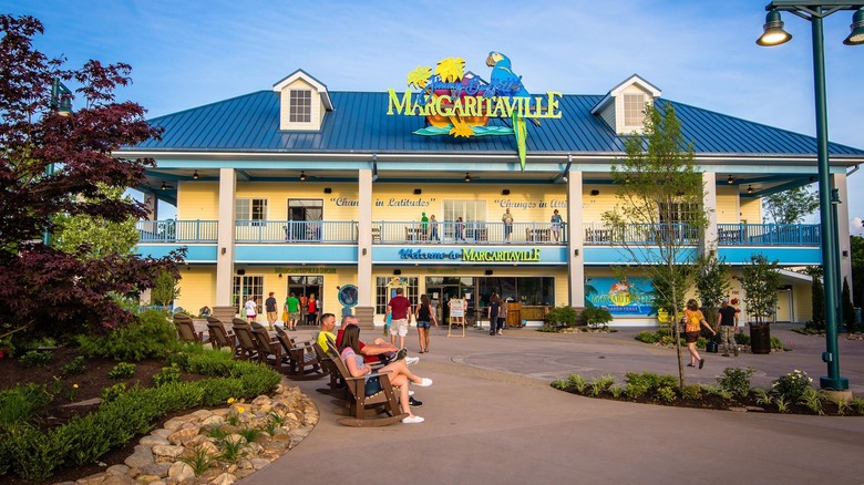 Margaritaville restaurant exterior