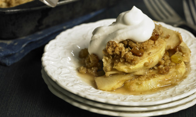 Celtic Apple Crumble