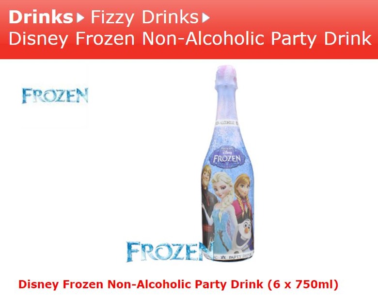 Champagne-Style 'Frozen' Drink Tempts Children to Drink Alcohol, Parents Say