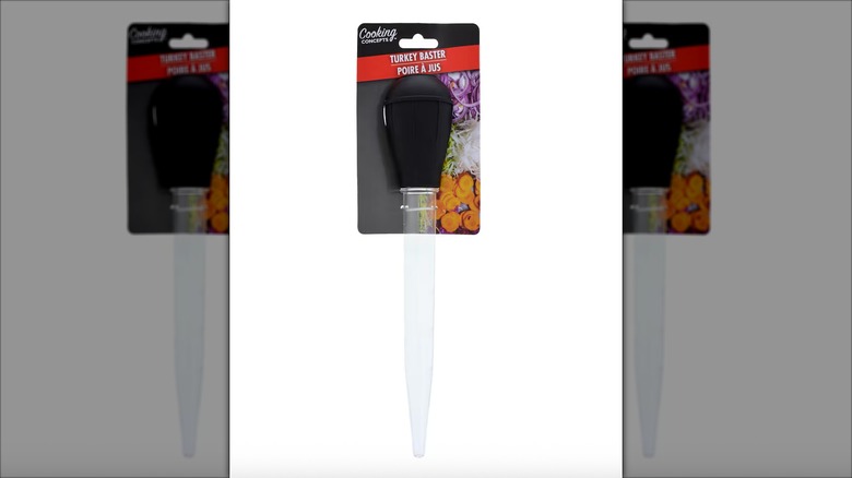 A Cooking Concepts Plastic Turkey Baster