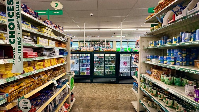 Dollar Tree candy aisle