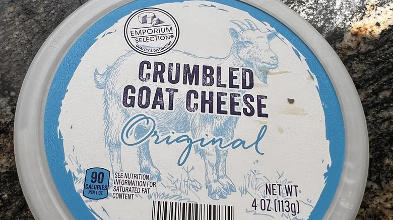 Emporium crumbled goat cheese