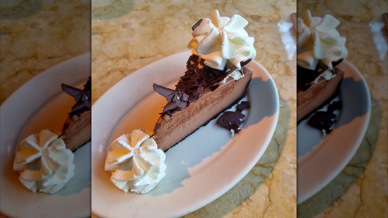 Chocolate cheesecake from Cheesecake Factory