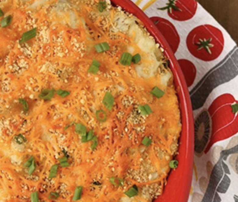 Cheesy Mashed Potato Casserole