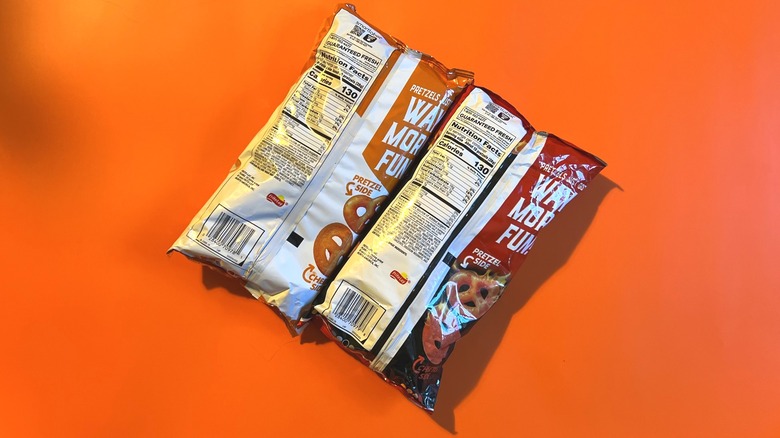 back of Cheetos Pretzel bags