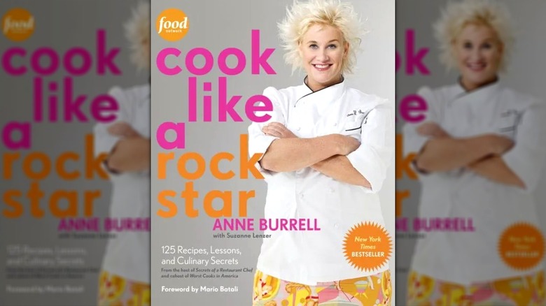 Anne Burrell's first cookbook cover