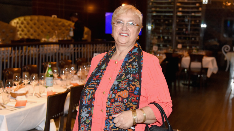 Lidia Bastianich posing