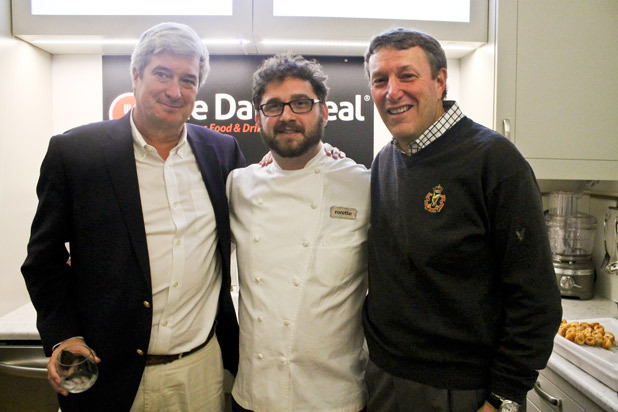 Posing with the Chef 