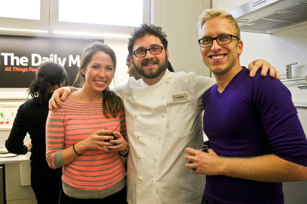 Posing with the Chef 