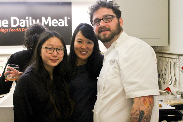 Posing with the Chef 