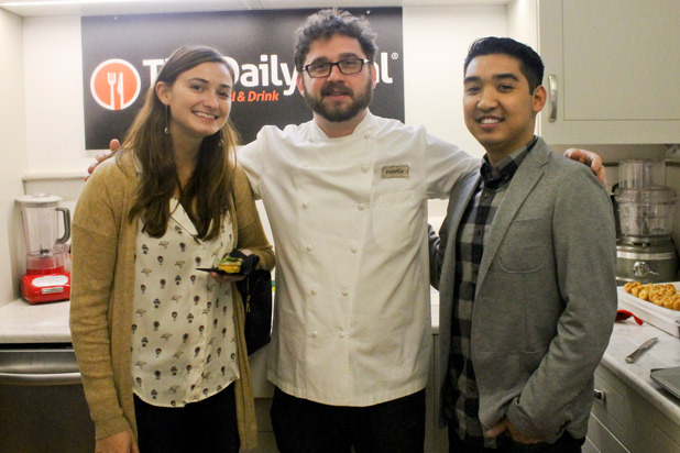 Posing with the Chef 