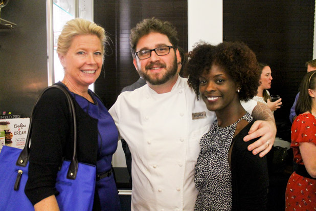 Posing with the Chef 