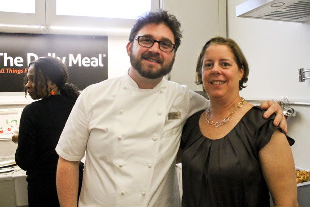 Posing with the Chef 