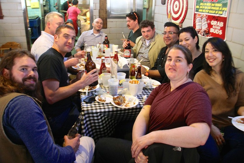 LeBonAppetit Chefs at Gus's World Famous Fried Chicken