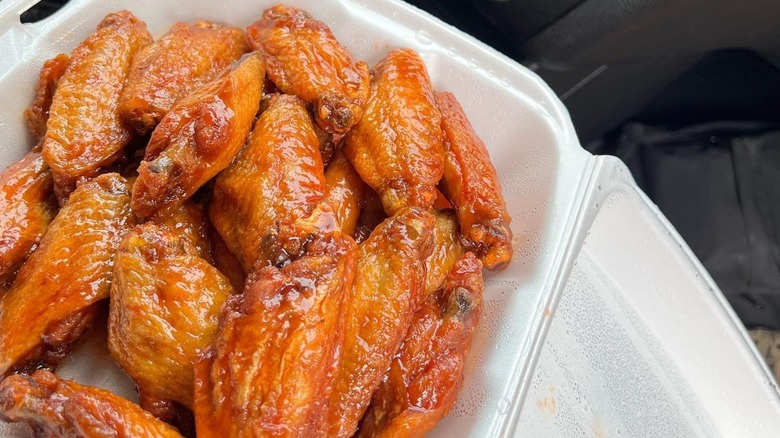 Wings from Chex Grill and Wings