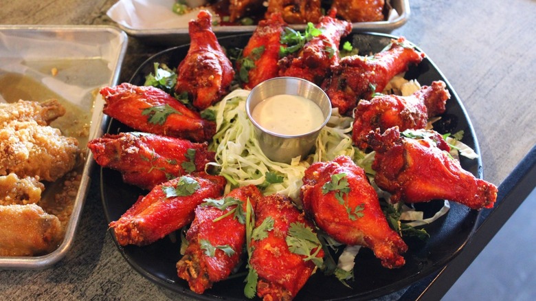 OB Noodle House wings