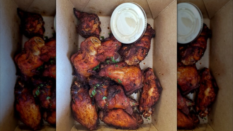 Smoked wings from Salt + Smoke