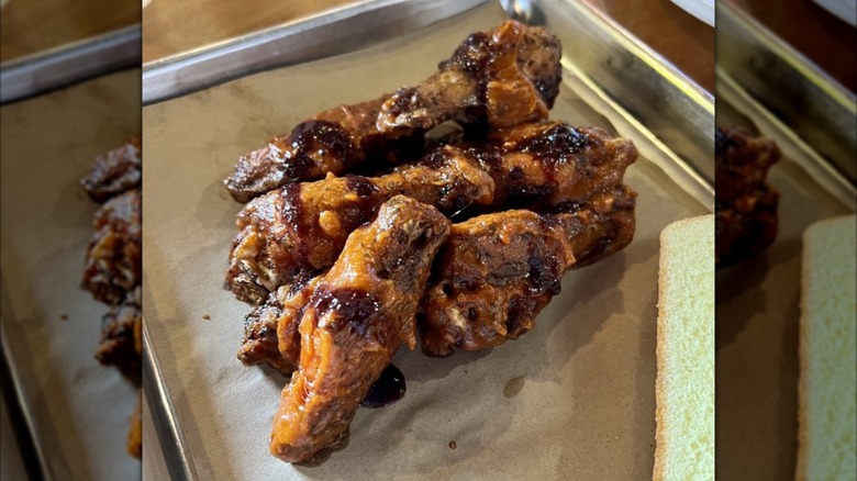Stiles Switch BBQ peanut butter and jelly wings