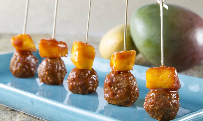 Chipotle Mango Meatballs
