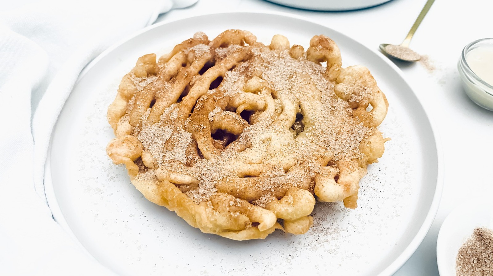Cinnamon Sugar Funnel Cake Recipe