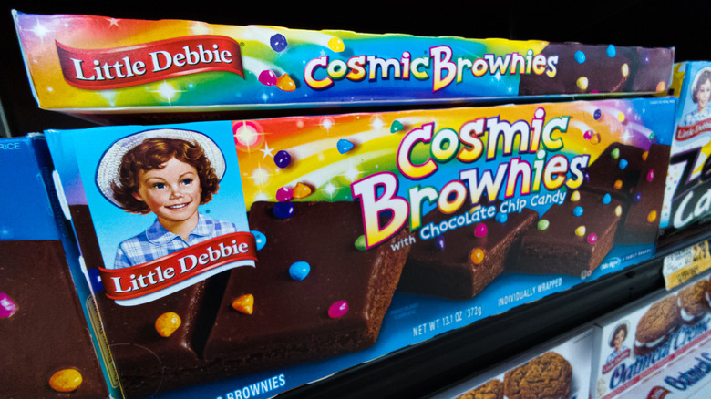 Box of Little Debbie's Cosmic Brownies