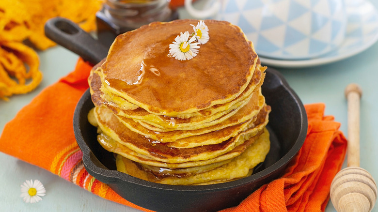 Stack of hoecakes