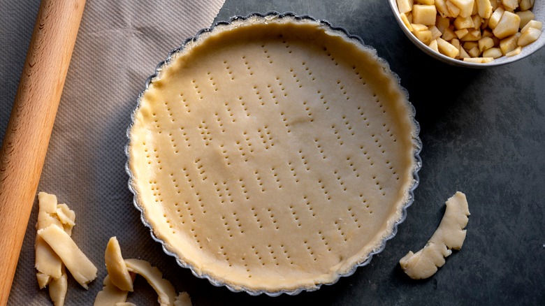 Homemade pie crust