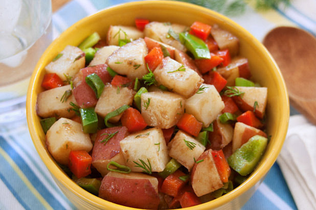 Zesty Dill Potato Salad Recipe