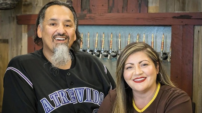 Rich Fierro and wife at Atrevida Beer Company