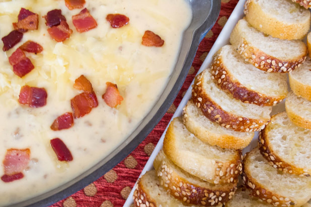 Once Upon a Small Boston Kitchen — Warm Bacon Cheeseburger Dip