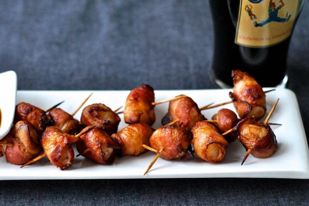 Buffy and George — Bacon Wrapped Water Chestnuts