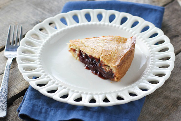 Food Babbles — Strawberry Gateau Basque