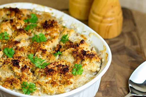 The Midnight Baker — Hamburger Stroganoff 