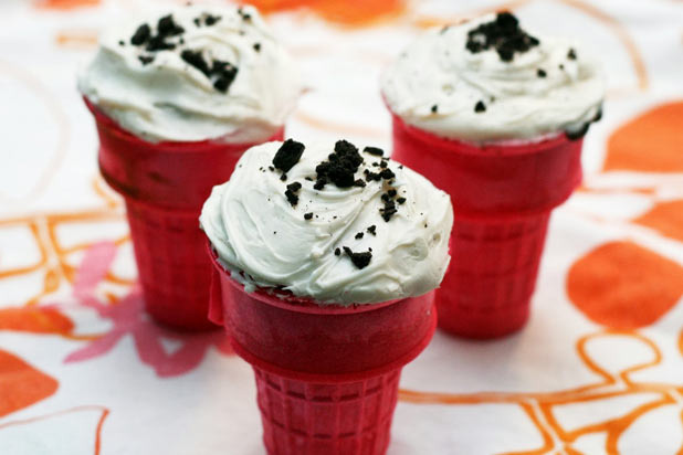 Coconut & Lime — Cookies & Cream Ice Cream Cupcakes