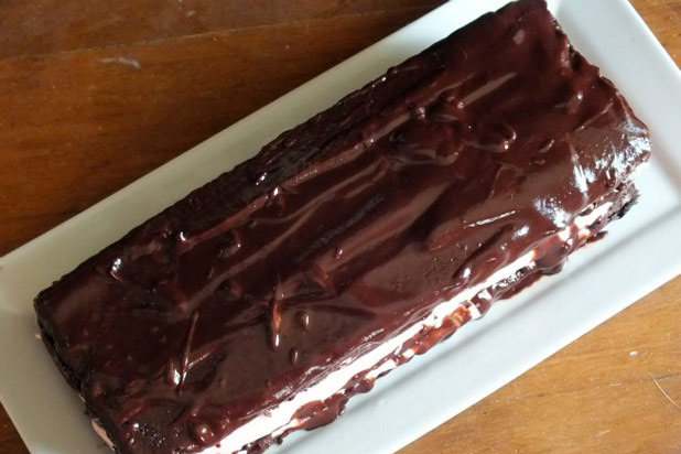 Restless Chipotle — Deep Chocolate Layer Cake with Marshmallow Mint Buttercream