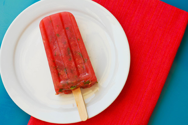 Grill Grrrl — Watermelon Mint Popsicles 
