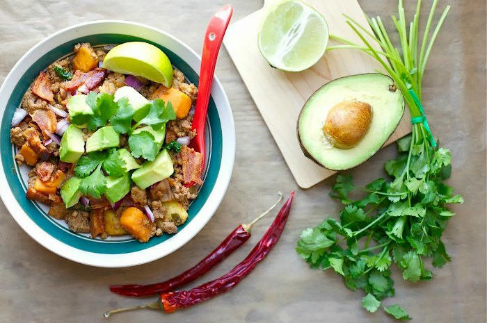 Bacon and Sweet Potato Chili