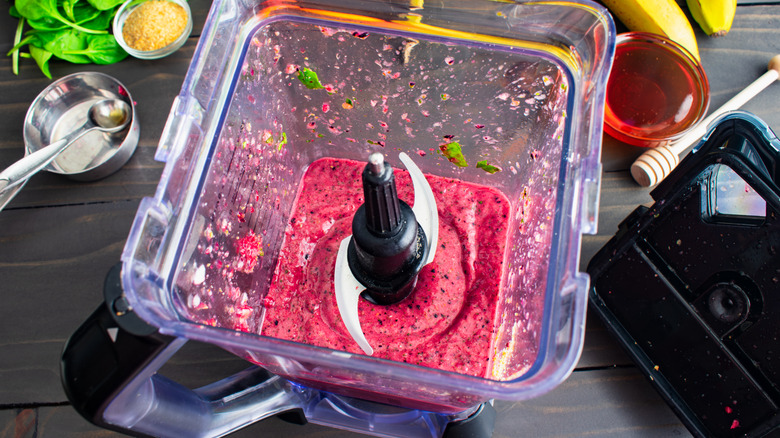 Smoothie in a Ninja blender