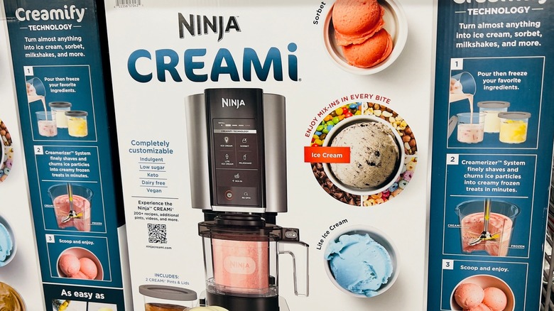 A packaged Ninja Creami ice cream maker