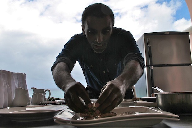 Snapper A La Plancha With Tomato Broth