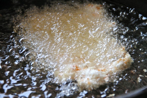 Coconut-Crusted Fried Chicken Demo